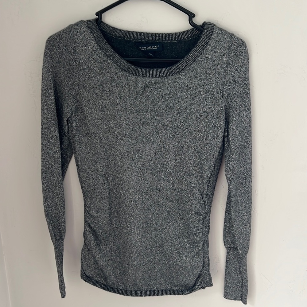 Black Speckled Sparkle Sweater